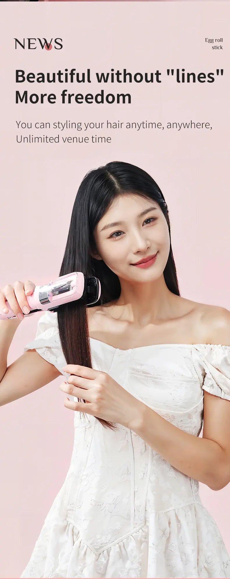 Portable electric hair tip trimmer, rechargeable split hair trimmer, damaged hair repair, a must-have for beauty lovers, perfect.