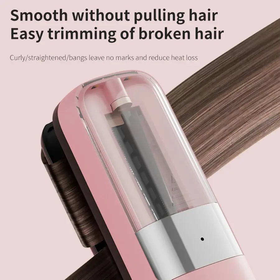Portable electric hair tip trimmer, rechargeable split hair trimmer, damaged hair repair, a must-have for beauty lovers, perfect.