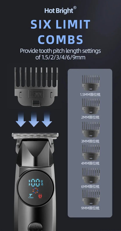 Professional Multi-function Hair Cutter Machine for Men Beard Shaving Trimmer for Body & Facial Hair Grooming Kit.
