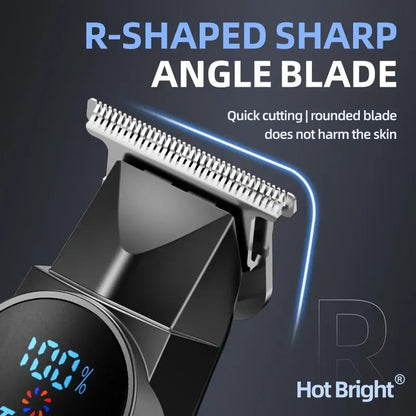 Professional Multi-function Hair Cutter Machine for Men Beard Shaving Trimmer for Body & Facial Hair Grooming Kit.