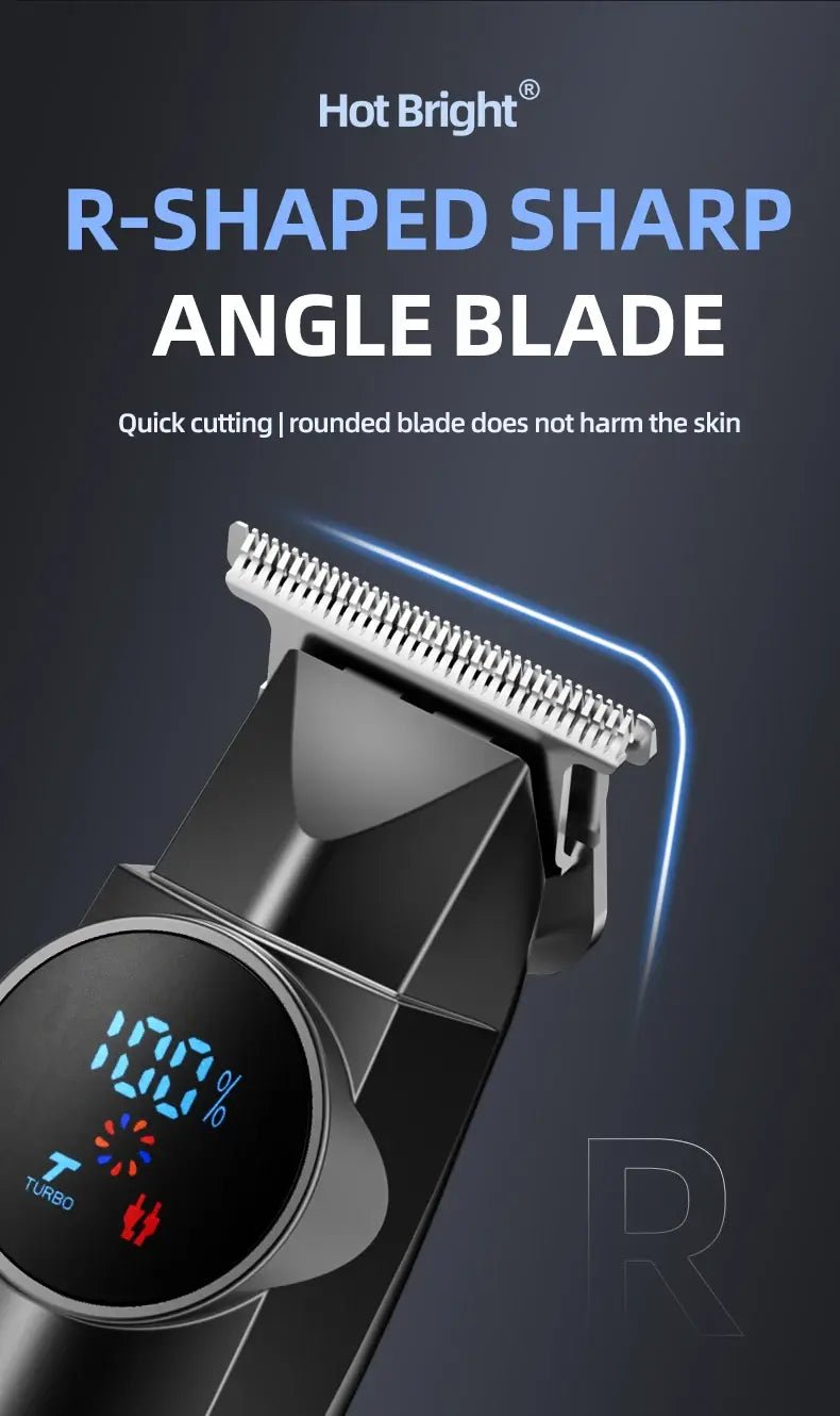 Professional Multi-function Hair Cutter Machine for Men Beard Shaving Trimmer for Body & Facial Hair Grooming Kit.