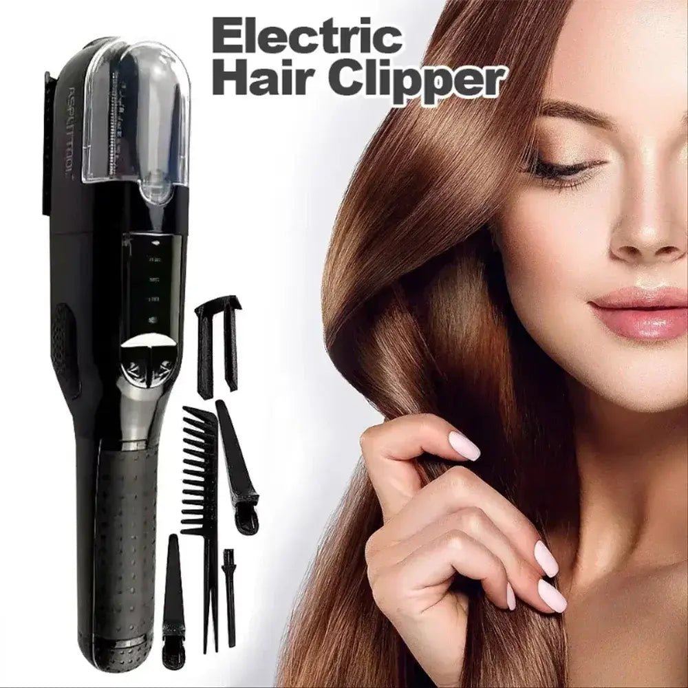 Professional Split Ends Hair Trimmer Dry Damaged Remover Automatic Trim Split Women Cordless Hair Cutting Machine Hair Clipper.