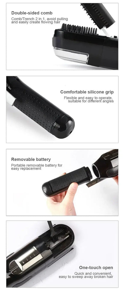 Professional Split Ends Hair Trimmer Dry Damaged Remover Automatic Trim Split Women Cordless Hair Cutting Machine Hair Clipper.