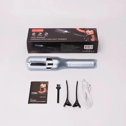 Professional Split Ends Hair Trimmer Dry Damaged Remover Automatic Trim Split Women Cordless Hair Cutting Machine Hair Clipper.