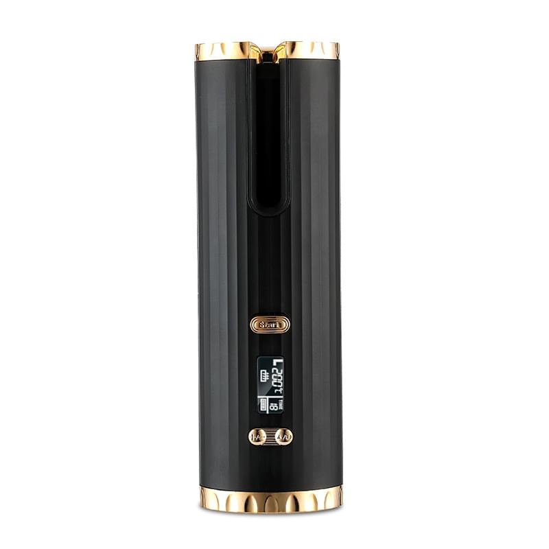 Rechargeable Automatic Hair Curler Women Portable Hair Curling Iron LCD Display Ceramic Curly Rotating Curling Wave Styer.