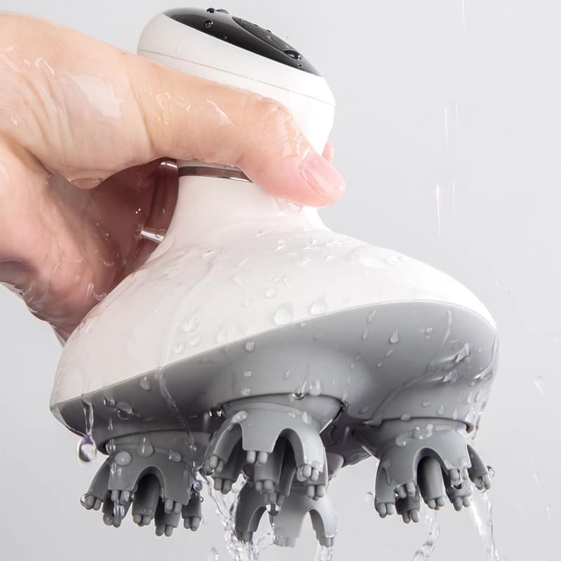 Rechargeable Waterproof Head Massager Electric Scalp Massager.