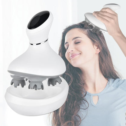 Rechargeable Waterproof Head Massager Electric Scalp Massager.