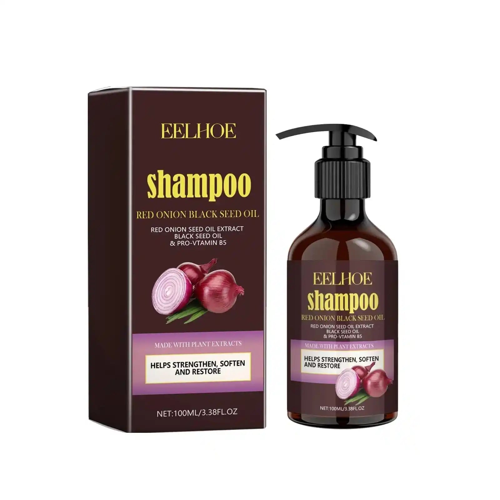 Red Onion Black Seed Oil Shampoo.