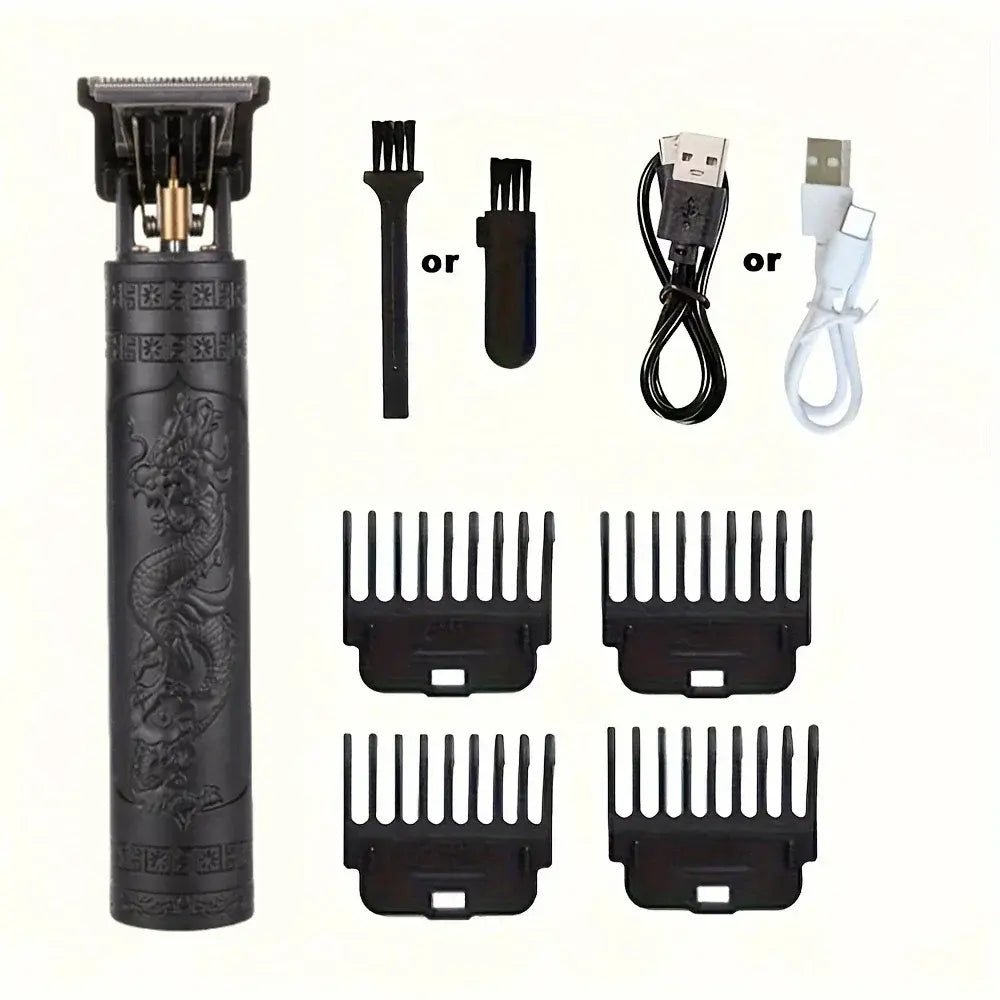 Retro T9 Original Haircutting Machine Set Jackets Trimmer Men's Electric Shaver Male Lence Pro Barber Shaver for Sensitive Areas.