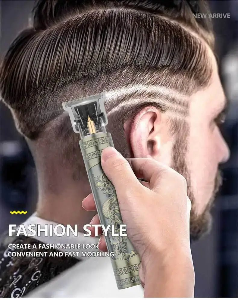 Retro T9 Original Haircutting Machine Set Jackets Trimmer Men's Electric Shaver Male Lence Pro Barber Shaver for Sensitive Areas.