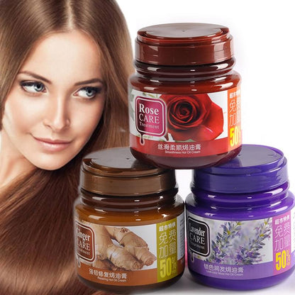 Rose Lavender Ginger Hair Mask Hair Conditioner Hair Conditioner Hair Care Hot Oil Treatment Cream.
