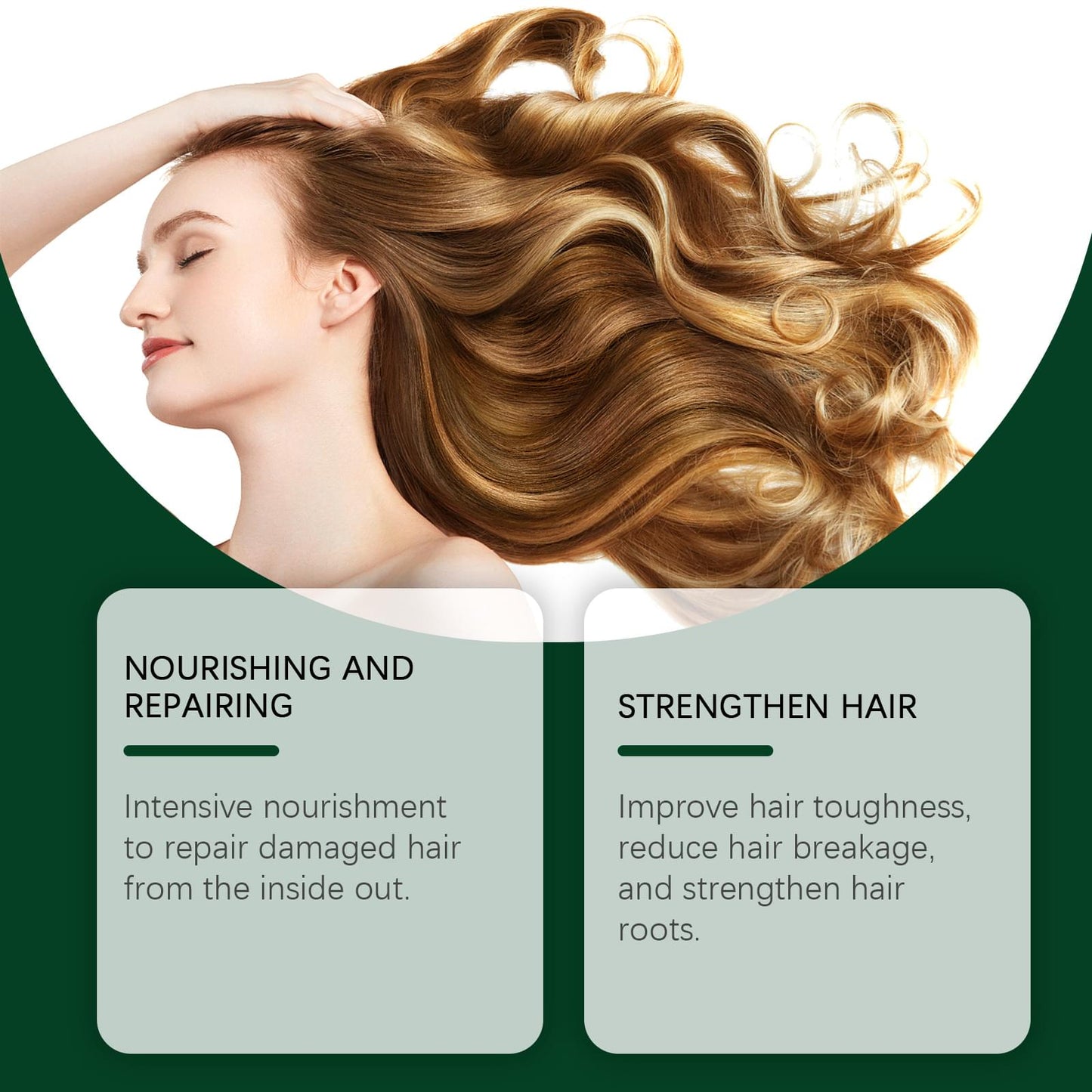 Rosemary Coconut Hair Oil Nourishing Moisturizing Fragrance Care Hair Care.