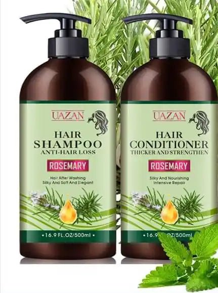 Rosemary Shampoo And Conditioner Set.