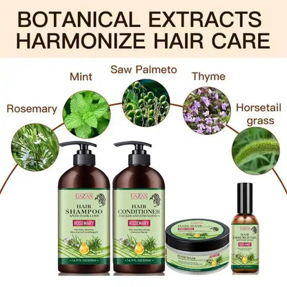 Rosemary Shampoo And Conditioner Set.
