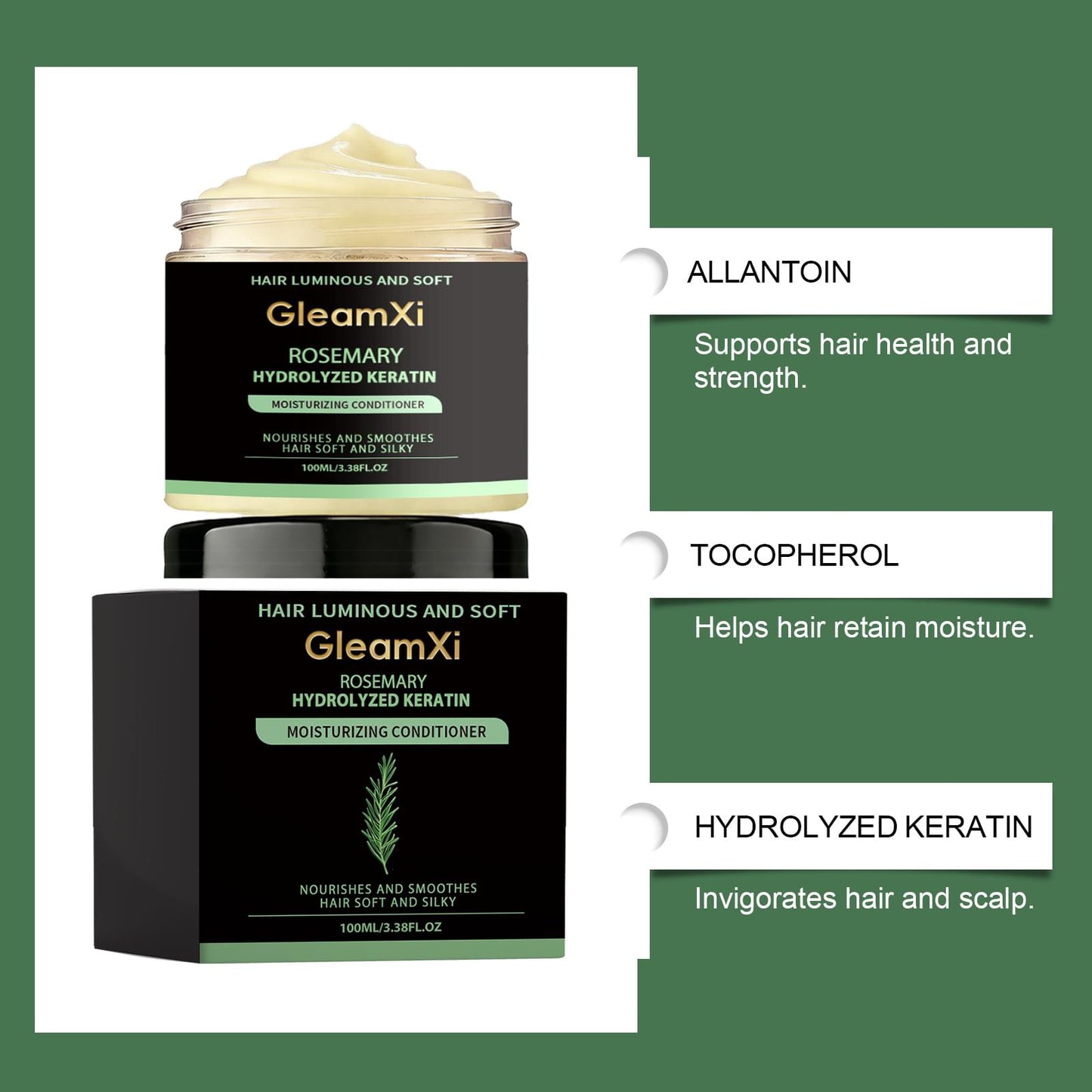 Rosemary Smooth Hair Conditioner.