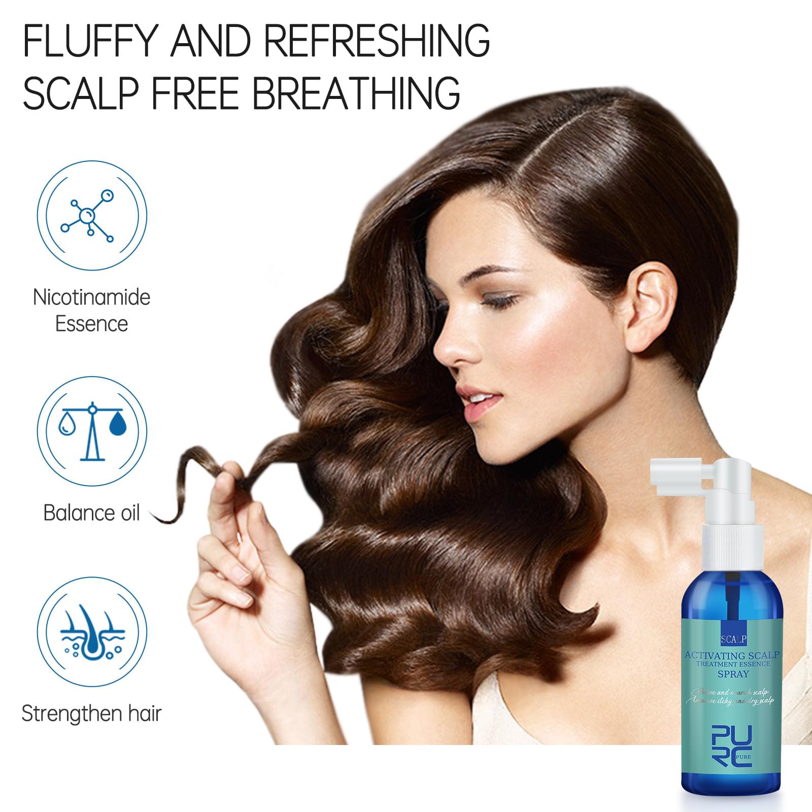 Scalp Care Serum Refreshing And Strengthening Mist.