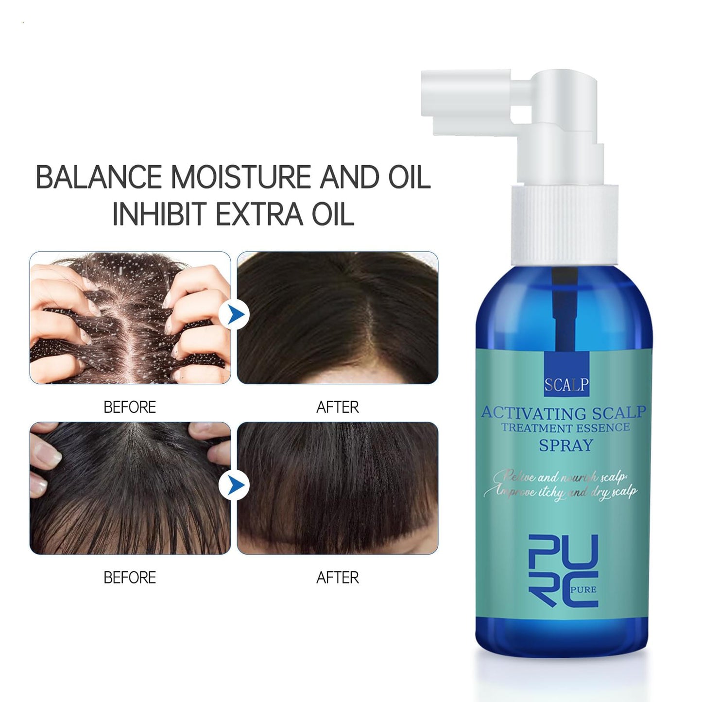 Scalp Care Serum Refreshing And Strengthening Mist.