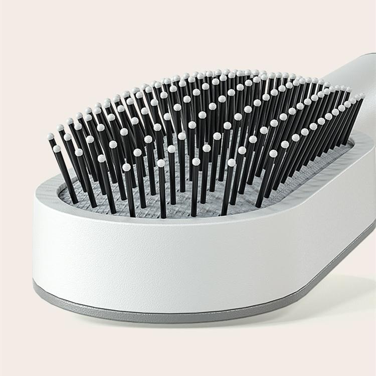 Self Cleaning Hair Brush For Women One-key Cleaning Hair Loss Airbag Massage Scalp Comb Anti-Static Hairbrush.