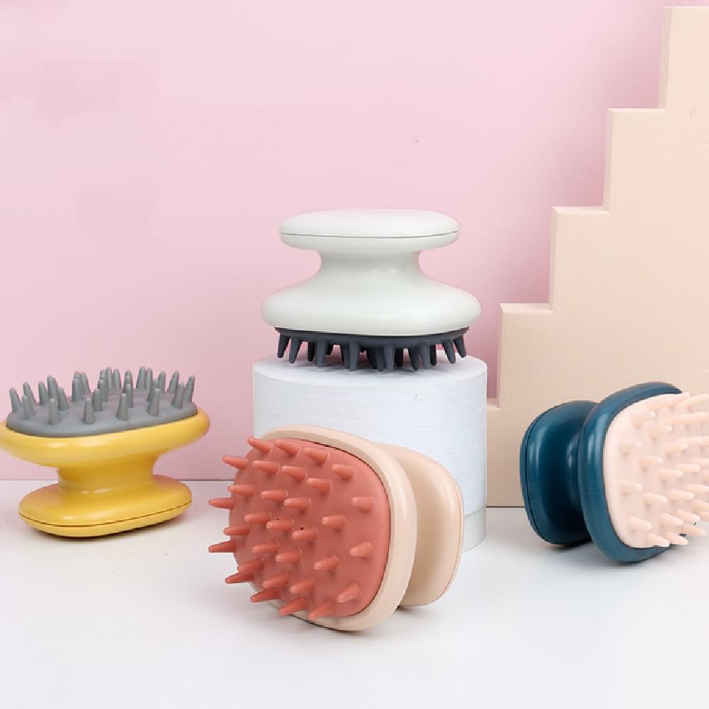 Shampoo Brush Household Scalp Cleaning Anti-itching Head Scratching Massager Hair-washing Comb Shampoo Comb Factory Wholesale.