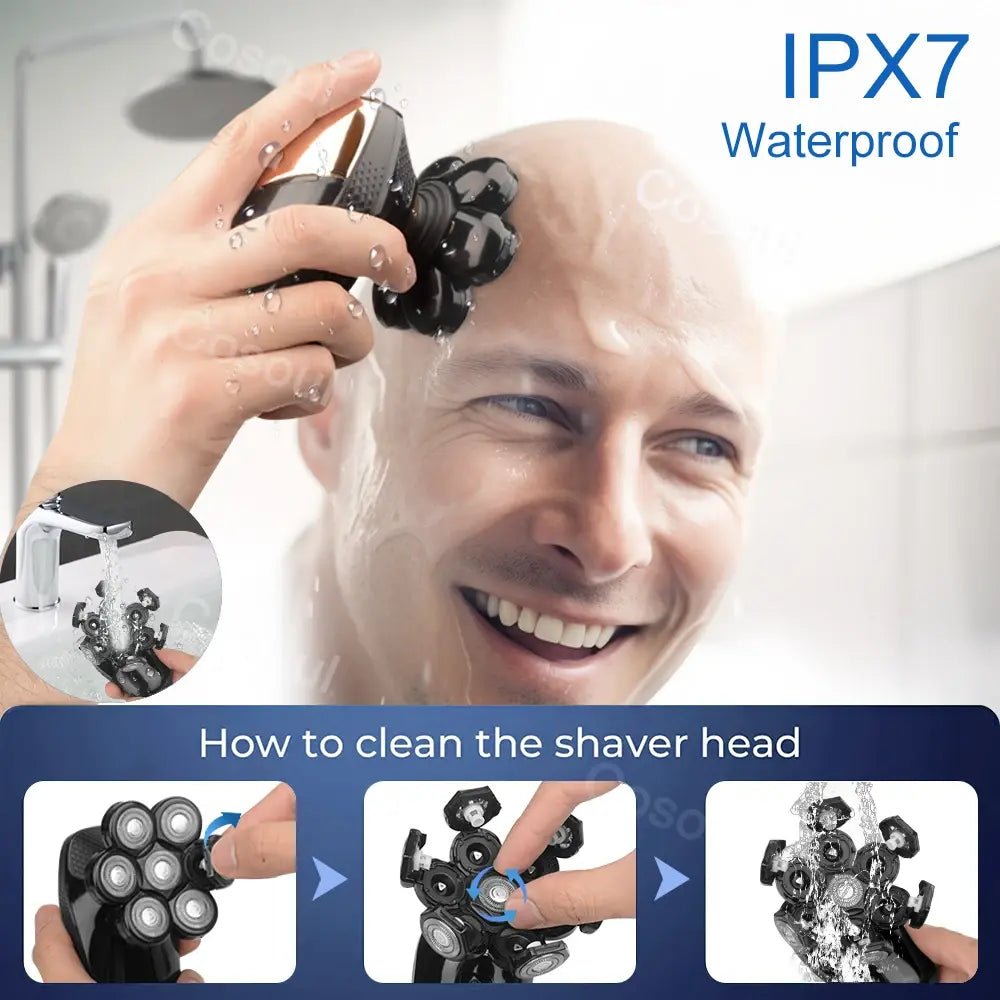 Shaver for Men Electric Shaver Powerful Bald Head Shaver Beard Shaving Machine For Men Razor Husband Gift Boyfriend.