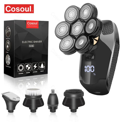 Shaver for Men Electric Shaver Powerful Bald Head Shaver Beard Shaving Machine For Men Razor Husband Gift Boyfriend.