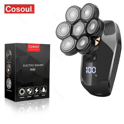 Shaver for Men Electric Shaver Powerful Bald Head Shaver Beard Shaving Machine For Men Razor Husband Gift Boyfriend.