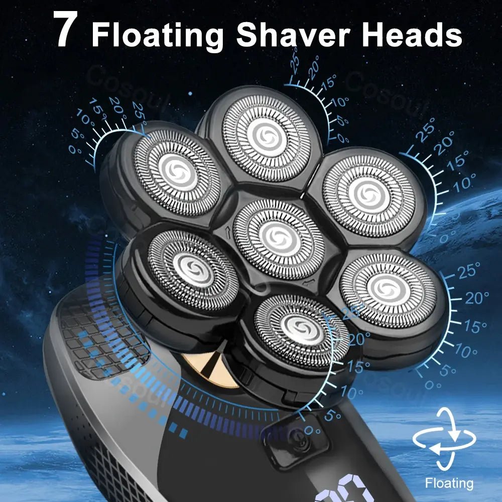Shaver for Men Electric Shaver Powerful Bald Head Shaver Beard Shaving Machine For Men Razor Husband Gift Boyfriend.