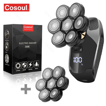Shaver for Men Electric Shaver Powerful Bald Head Shaver Beard Shaving Machine For Men Razor Husband Gift Boyfriend.