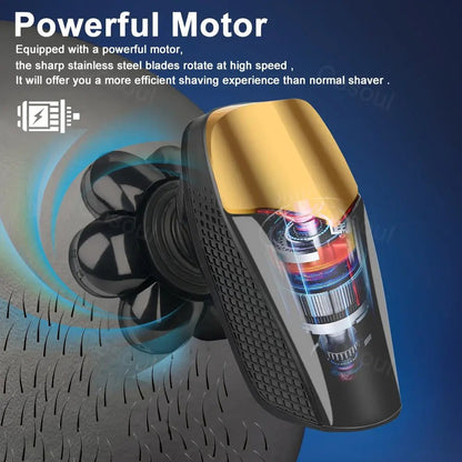 Shaver for Men Electric Shaver Powerful Bald Head Shaver Beard Shaving Machine For Men Razor Husband Gift Boyfriend.