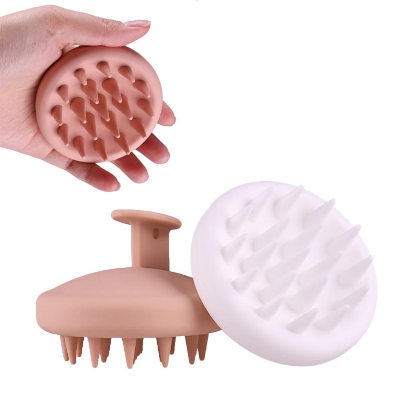 Shunfa Pure Silicone Beauty Tool Brush Scalp Massager Adult Child Portable Shampoo Comb.