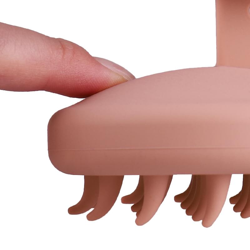 Shunfa Pure Silicone Beauty Tool Brush Scalp Massager Adult Child Portable Shampoo Comb.