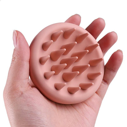 Shunfa Pure Silicone Beauty Tool Brush Scalp Massager Adult Child Portable Shampoo Comb.
