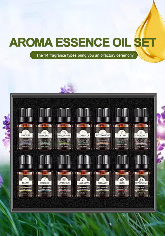 Single Essential Oil Set 10ml Single Essential Oil Plant Aroma Tea Tree.