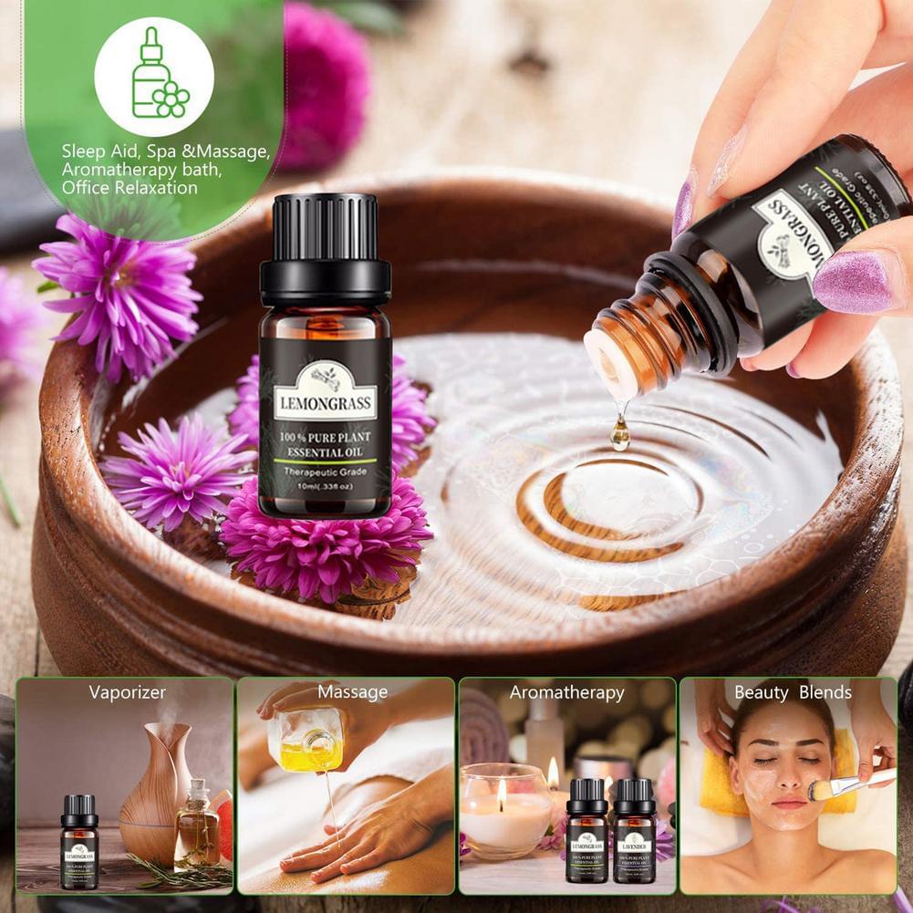 Single Essential Oil Set 10ml Single Essential Oil Plant Aroma Tea Tree.