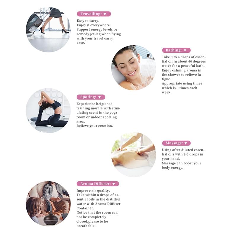 Single herbal massage aromatherapy essential oil.