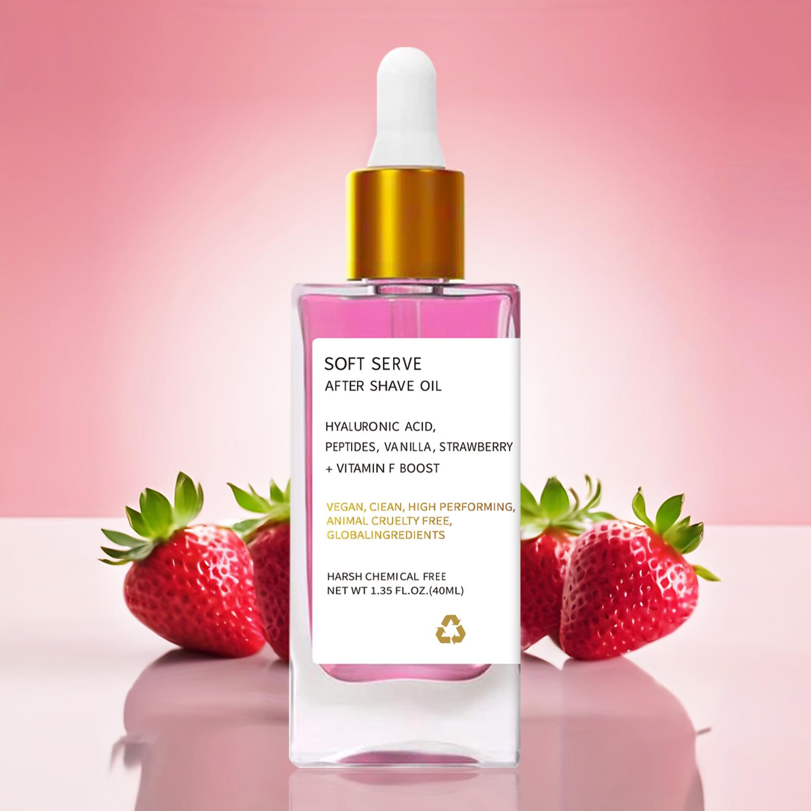 Skin Care Deep Moisturizing Oil After Hair Removal.