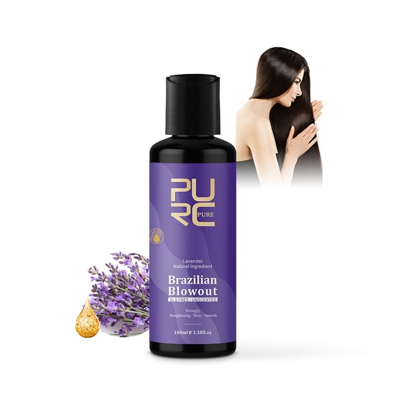 Straightening Softening Repair Manic Lavender Brazilian Hair Treatment Oil.