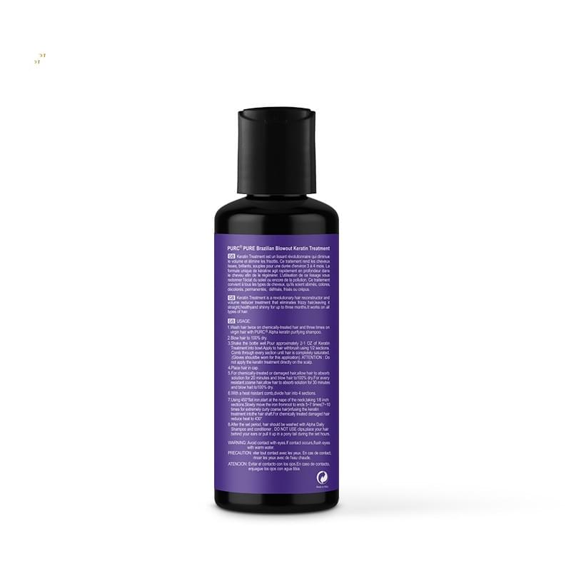 Straightening Softening Repair Manic Lavender Brazilian Hair Treatment Oil.