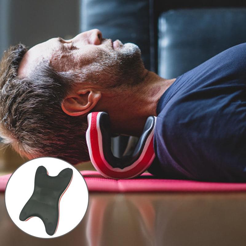 Stretching massager orthosis.