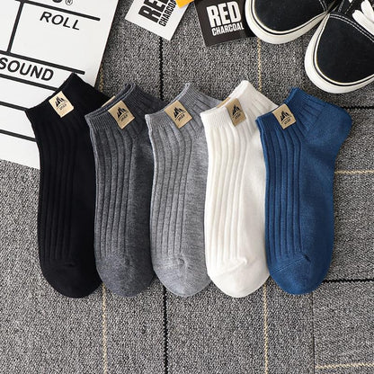 Summer Thin And All-matching Socks Polyester Cotton Low Top.