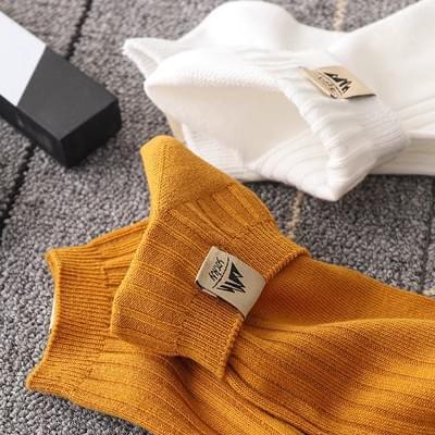 Summer Thin And All-matching Socks Polyester Cotton Low Top.