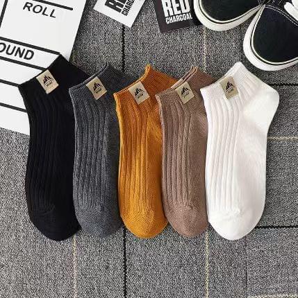 Summer Thin And All-matching Socks Polyester Cotton Low Top.