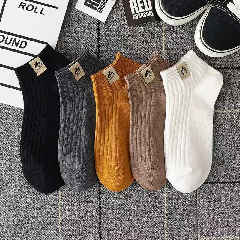 Summer Thin And All-matching Socks Polyester Cotton Low Top.