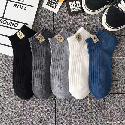 Summer Thin And All-matching Socks Polyester Cotton Low Top.