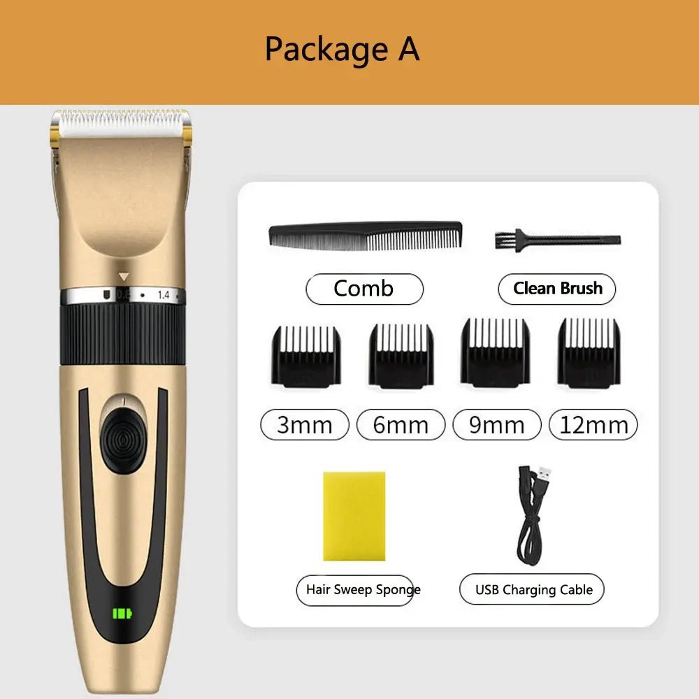 Trimmer For Men Electric Shaver Professional Hair Cutting Machines Man Beard Clipperr Hair Trimmer Reducer For Trimmer - Lux Mart London