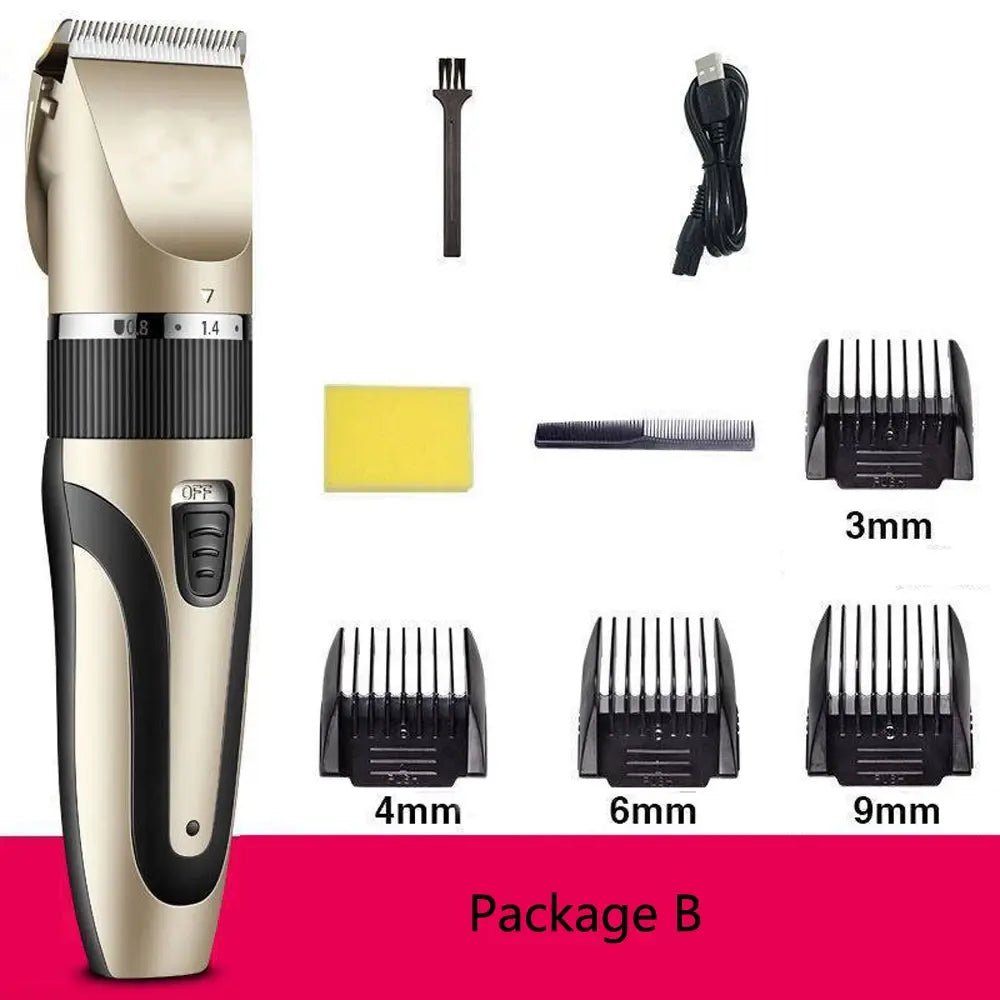 Trimmer For Men Electric Shaver Professional Hair Cutting Machines Man Beard Clipperr Hair Trimmer Reducer For Trimmer - Lux Mart London