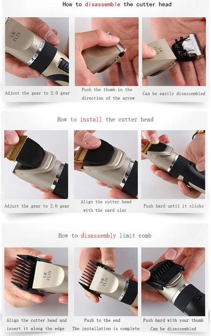Trimmer For Men Electric Shaver Professional Hair Cutting Machines Man Beard Clipperr Hair Trimmer Reducer For Trimmer.