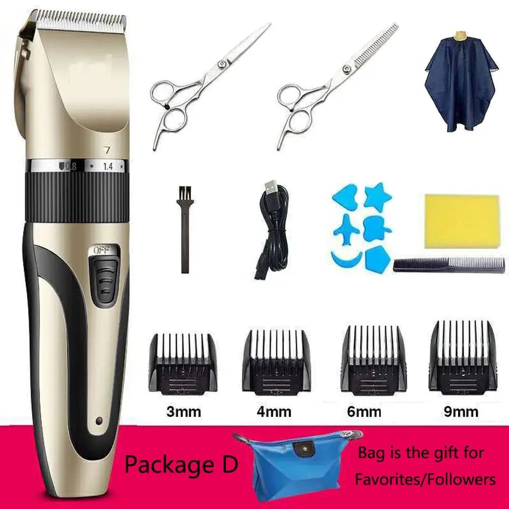 Trimmer For Men Electric Shaver Professional Hair Cutting Machines Man Beard Clipperr Hair Trimmer Reducer For Trimmer - Lux Mart London