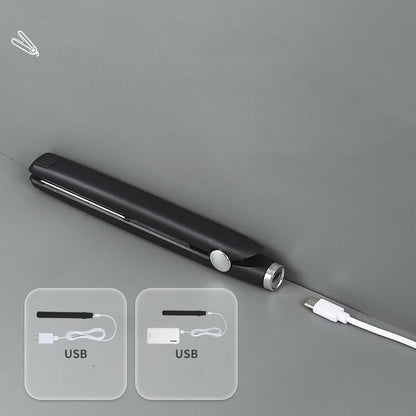 Usb Interface Mini Hair Curler And Straightener Dual-use Hair Curler.