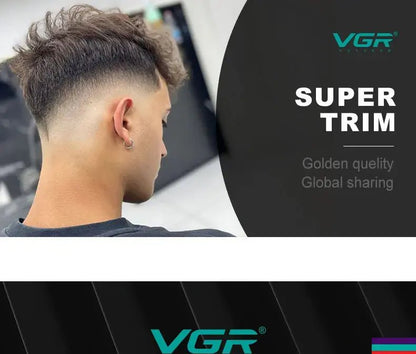 VGR Long Life Hair Trimmer Powerful Power Hair Trimmer Set for Men with Base series hair trimmer.